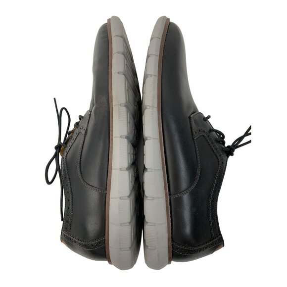 Johnston & Murphy Mens Holden Leather Memory Foam Shoes Size 11M Black 7926 EUC - Picture 13 of 14